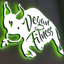 Vegan Fitness Namecard