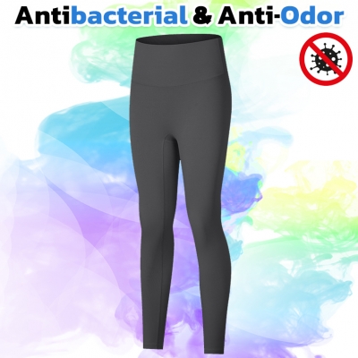 Antibacterial Anti-Odor No T-Line High-Rise Hip Lifting Slimming Yoga Pants