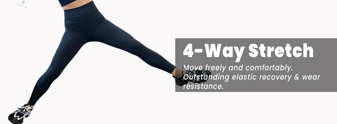 Antibacterial Anti-Odor No T-Line High-Rise Hip Lifting Slimming Yoga Pants Sportswear 4-Way Stretch