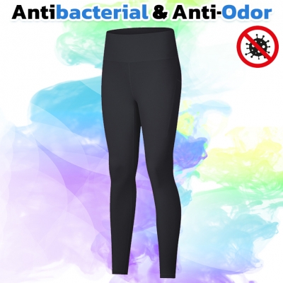Antibacterial Anti-Odor Pockets High-Rise Hip Lifting Slimming Yoga Pants