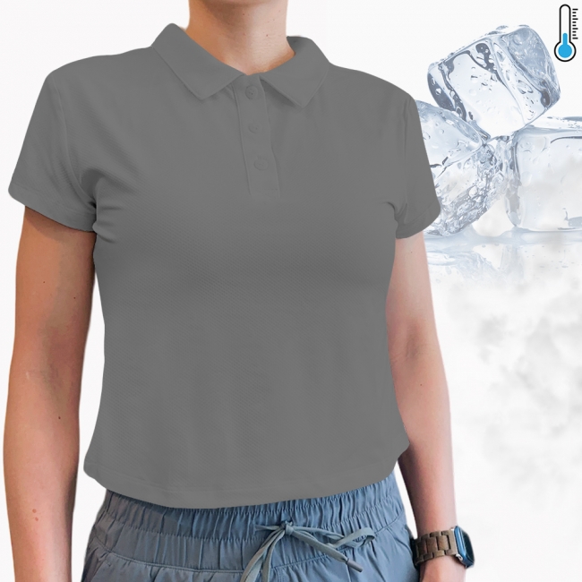 Cooling Tech Fabric Polo Shirt