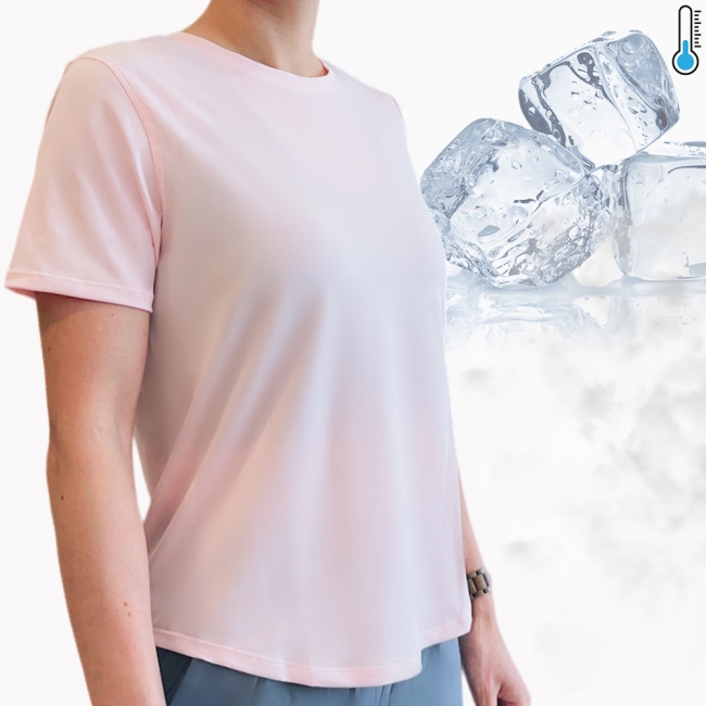 Cooling Tech Fabric Short-Sleeve Shirt