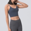 Women Sports Deep V Crop Spaghetti Strap Tank Top Women Sports Deep V Crop Spaghetti Strap Tank Top
