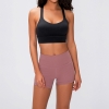 Women Sports Cross Strings Back High Support Push Up Bra Top Women Sports Cross Strings Back High Support Push Up Bra Top