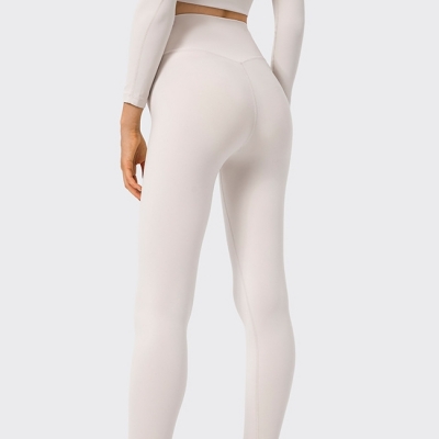 Women Sports Butt Lifting No Front Seam Yoga Pants