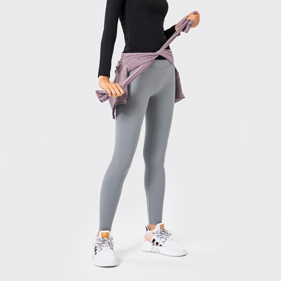 Women Sports Butt Lifting No Front Seam Yoga Pants