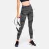 Women Sports Printed High-Waisted Slimming Pocket Yoga Pants