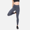 Women Sports Bronzing High-Waisted Slimming Pocket Yoga Pants