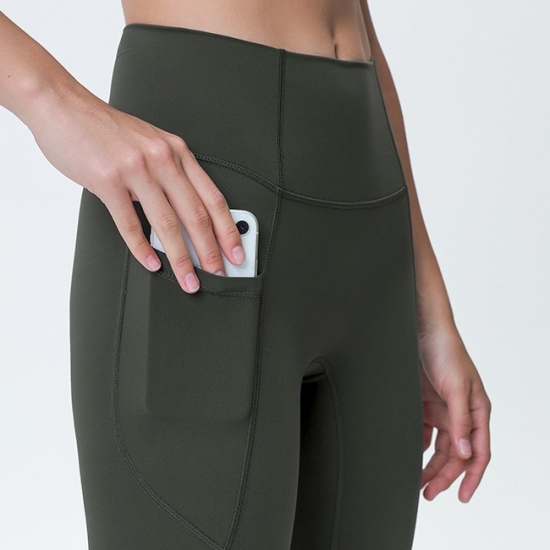 Women Sports Slimming Butt Lifting No Front Seam Pocket Yoga Pants Women Sports Slimming Butt Lifting No Front Seam Pocket Yoga Pants