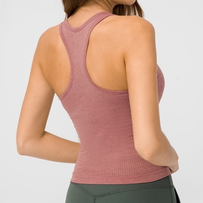 Women Sports Signature Bra Pads Tank Top