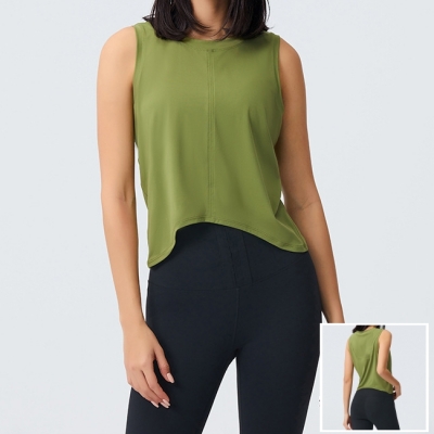 Women Sports Minimalist Crop Tank Top