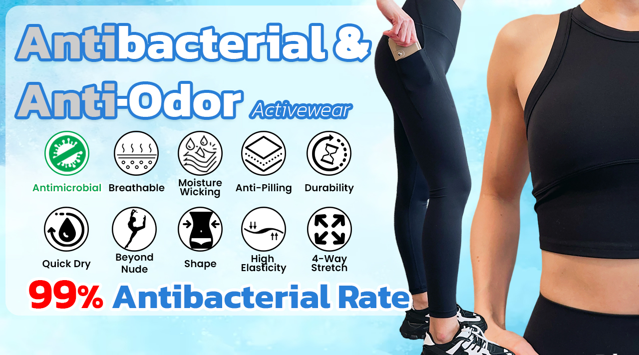 Antibacterial Anti-Odor Activewear